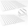 HEXIMO XPS Slatted Wall Panel (0.46 m), Paintable White Acoustic Panel, 1 Panel HLM-4-02 view 3