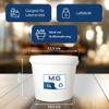 MIG 1 L Buckets with Lids, White – 5 Stackable Plastic Buckets view 2