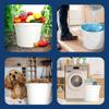 MIG 1 L Buckets with Lids, White – 5 Stackable Plastic Buckets view 4