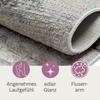 MY-RUG Neha Vintage Rug - 140 x 200 cm, Light Gray/Cream Living Room Rug view 3