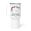 Mr. & Mrs. Panda Unicorn Flying Horse Travel Thermos Cup view 1