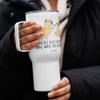 Mr. & Mrs. Panda Pug in Love Travel Mug view 2