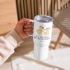 Mr. & Mrs. Panda Pug in Love Travel Mug view 4