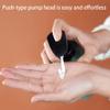 SUREK Square Countertop Soap Dispenser, Refillable Plastic Lotion Bottle, 300 ml view 3