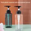 SUREK Square Countertop Soap Dispenser, Refillable Plastic Lotion Bottle, 300 ml view 4