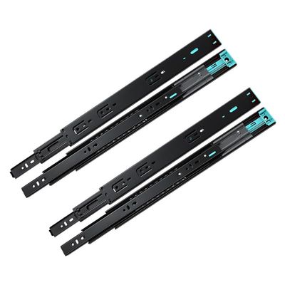 anchak Two-Spring 600 mm Full-Extension Soft-Close Drawer Slides, 2 Pairs (4 Pieces)