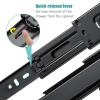 anchak Two-Spring 600 mm Full-Extension Soft-Close Drawer Slides, 2 Pairs (4 Pieces) view 3