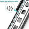 anchak Two-Spring 600 mm Full-Extension Soft-Close Drawer Slides, 2 Pairs (4 Pieces) view 4