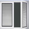 Reflective Blackout Window Film, Non-Adhesive Privacy Sunshade, 30 x 80 cm view 1