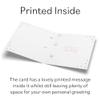 Hunts England 9th Anniversary Card for Her or Him, Copper Anniversary, Romantic Meadows view 4