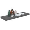 Homvdxl Glossy Gray Floating Wall Shelf, 31.5 in view 3