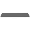Homvdxl Glossy Gray Floating Wall Shelf, 31.5 in view 4