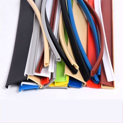 2 m Self-Adhesive TPE U-Channel Edge Banding, Blue, 18 mm