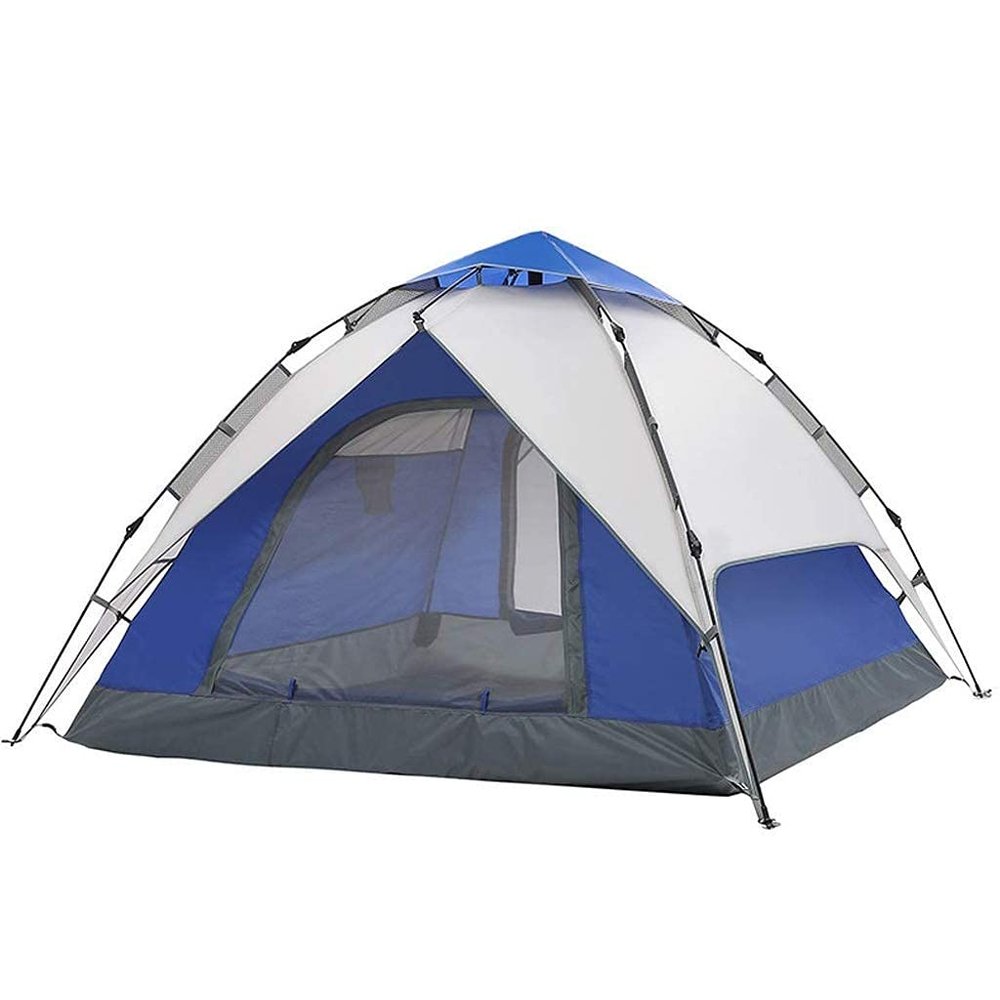 Multifunctional Lightweight Windproof Waterproof Automatic Pop-Up Camping Tent for 3–4 People