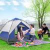Multifunctional Lightweight Windproof Waterproof Automatic Pop-Up Camping Tent for 3–4 People view 2