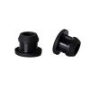 T-Type Sealing Plugs, Black Silicone Rubber Caps, 5 Pieces, Size A: 3.5 mm view 2