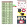 T-Type Sealing Plugs, Black Silicone Rubber Caps, 5 Pieces, Size A: 3.5 mm view 4