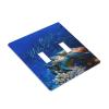 Sea Turtle with Fish Decorative Wall Plate for Light Switches and Outlets view 3