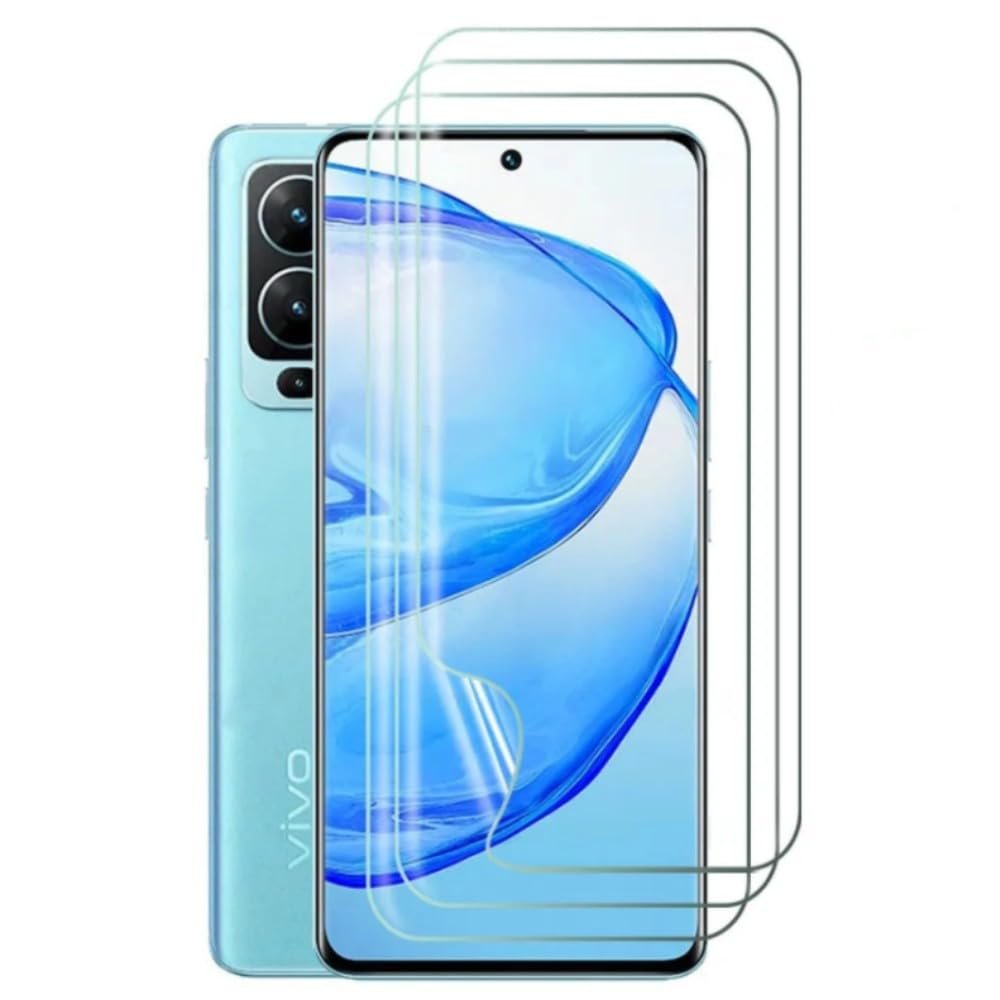 nulala Screen Protector for vivo iQOO Neo7 Racing, 3-Pack Full-Coverage TPU Hydrogel Protective Film [Self-Healing]