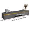 150 cm Wall-Mounted Wooden TV Lowboard view 2