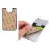Qqlady Green Rose Stick-On Phone Card Holder Wallet view 4