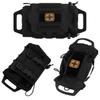 Tarnnetz Quick-Deploy Medical First Aid Kit Pouch, Tactical MOLLE IFAK Storage Bag, Two-Piece System, Black view 2
