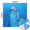 Dolphin Cloth Napkins, Set of 6, Reusable and Washable, 20 x 20 in view 2