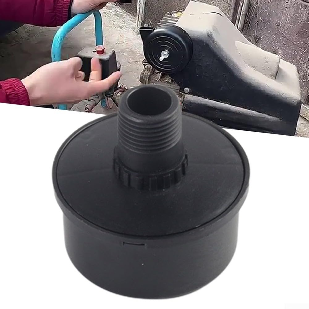 20 mm Male-Thread Air Compressor Intake Filter Muffler