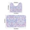 BAFAFA Mermaid Scales Bathroom Rug Set, 2-Piece view 3