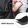POCHY 6 x 8 HDPE Pond Liner, Waterproof, Black, 1.5 x 3 m (4.9 x 9.8 ft) view 3