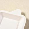 Elsjoy 11.4 cm Disposable Bagasse Dessert Plates, Square, 200 Count view 4