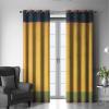 Deertweet Home Mark Rothko Artwork HD-Printed Blackout Curtains, Yellow Green, Noise-Reducing, 2-Piece Set, H183 x W132 view 2