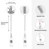 Octopus Tentacle Retractable ID Badge Holder with Clip view 4