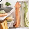 Dyckhoff Pure Natural “Comb” Bath Towel 70 x 140 cm Coral Orange view 3