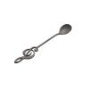 Stainless Steel Musical Notes Teaspoon, Coffee, Espresso & Dessert Spoon (Color: G, Size: 1 pc) view 1