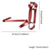 MAZAGE Floating Iron-Band Bottle Holder, 1-Bottle Display Rack view 2