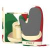 Oven Mitts and Potholders with Italian Flag, Heat-Resistant, 2-Piece Set view 3