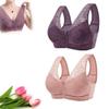 GAMIRA Women's Front-Zip Wireless Comfort Bra, A+B, 52/120 view 1