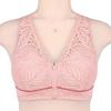 GAMIRA Women's Front-Zip Wireless Comfort Bra, A+B, 52/120 view 3