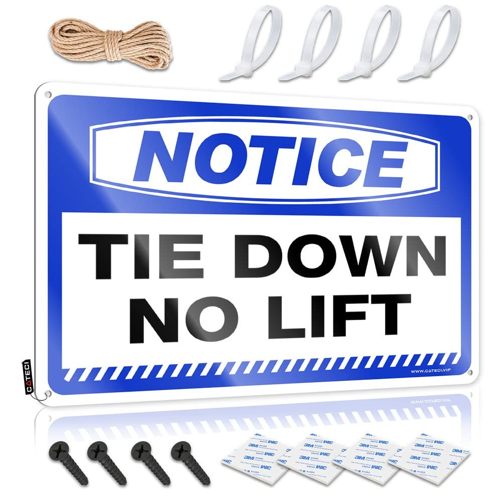 Personalized Bar Signs, No Elevator Sign, Metal Sign, Garage and Outdoor Decor (30 x 40 cm)