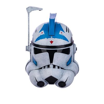 Koshowgic SW Clone Arc Commander Helmet Cosplay Deluxe Halloween Collectible Prop, 34.00 × 32.00 × 29.00 cm