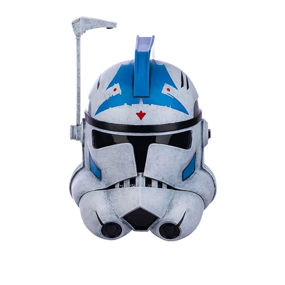 Koshowgic SW Clone Arc Commander Helmet Cosplay Deluxe Halloween Collectible Prop, 34.00 × 32.00 × 29.00 cm