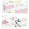 Estika No-Drill Pleated Blind 115 x 80 cm, Pink view 3
