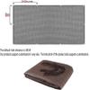Shade Sail 1.6 x 3.4 m, HDPE Rectangular Sun Shade, White view 3