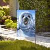 Harp Seal Wallpaper Garden Flag, Double-Sided, 71 x 102 cm, Welcome Farm Outdoor Decor view 4