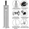 TMCRAFT Single-Tap Beer Tower Dispenser, Polished Stainless Steel view 4