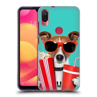 Head Case Designs Dog at the Cinema Funny Animals Soft Gel Phone Case Compatible with Xiaomi Mi Play