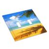 Tropical Trees Summer Beach Print Double Toggle Wall Plate view 3