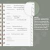 Clever Fox Spiral Password Book, Mini Internet Address and Password Organizer with Laminated Alphabetical Tabs, Hardcover, Pocket Size, 11.9 x 14.5 cm view 4