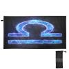 Anantty Beach Towel Libra Zodiac Symbol Quick-Drying Towel for Travel, Pool, Yoga, Gym, Camping, Sports and Vacation view 2